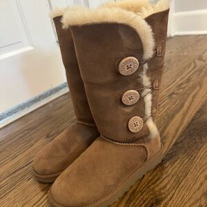 Tall button UGG boot